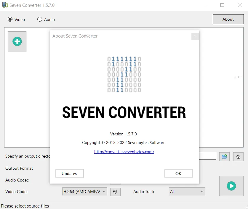 Seven Converter software de código libre muy útil para el vj